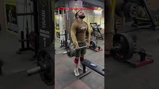 Barbell upright row exercise youtubeshorts viralvideo viralshorts tranding like motivation [upl. by Ogilvie639]