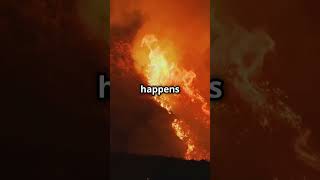 Firenado spotted after huge California park fire wildfire firenado tornado canadawildfires [upl. by Vincentia425]