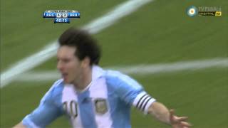 Lionel Messi goal vs Brazil43 [upl. by Ledba]