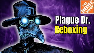 Plague Doctor Animatronic Reboxing Home Depot 2024 [upl. by Gnik]