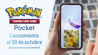 Tráiler de Pokémon TCG Pocket  Registro previo ya disponible [upl. by Irish]