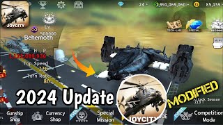 Gunship Battle mod Apk 2024 version All planes unlocked [upl. by Lokkin]