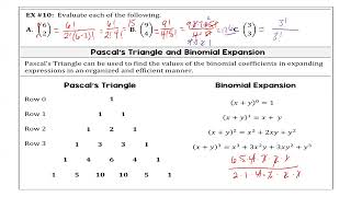 1C11 Part 3 Binomial Expansion [upl. by Balcke559]