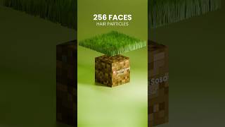 Minecraft Cloth Simulation  Hair Particles minecraft clothsimulation physicsdemonstration [upl. by Damalus]