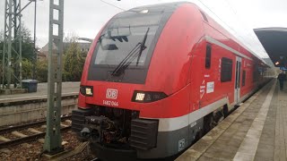 RE 14 von Nürnberg Hbf nach Saalfeld Saale mit Siemens Diesiro HC [upl. by Schroder689]