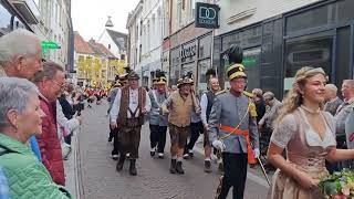 Oktoberfeest Sittard 2024 Gilde en Schutterij optocht [upl. by Mickie]