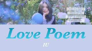 日本語字幕カナルビ【 Love Poem 】IU아이유 [upl. by Gewirtz]