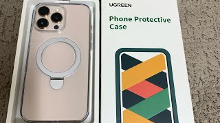 Unboxing Clear Case Foldable Ring for iPhone 16 Pro Max [upl. by Siger]