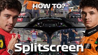 How To Play SPLITSCREEN On F1 24 [upl. by Essila136]