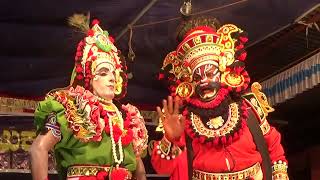 Yakshagana  Mahakali Magadhendra  14  Kannadikatte  Permude  Ammunje  Guruvayanakere [upl. by Aicila816]