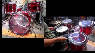 Ludwig Vistalite drum set [upl. by Eiresed]