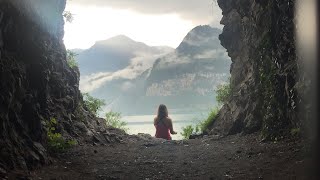 WalkedHiked along WALENSEE From WEESEN to Seerenbachfälle BETLIS  AMDEN ❤️ Switzerland ❤️ [upl. by Annailuj]