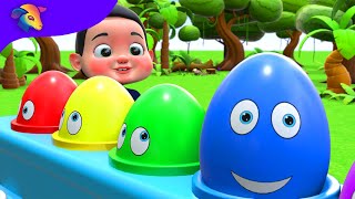 Surprise Eggs Kids Song  BluLoo Nursery Rhymes amp Kids Songs [upl. by Currier217]