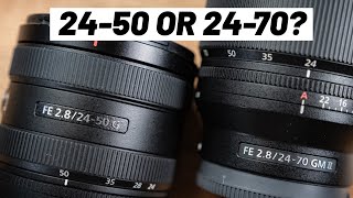 Sony 2450 F28 vs Sony 2470 F28  Which should you buy [upl. by Rocco328]