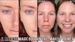 Perfect Skin without Foundation or Makeup  IL Makiage Magic Green Primer [upl. by Ainorev]