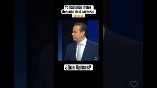 🍻Yo hablando Inglés después de 4 cervezas 😭😂 ¿Que opinas puertorico comisionadoresidente [upl. by Yrem]