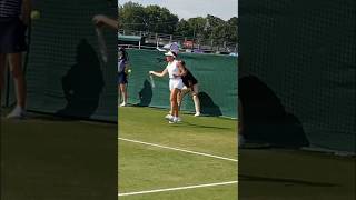 Erica Andreevas Forehand Up Close wta tennis forehand [upl. by Eninaej820]