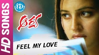 Feel My Love Video Song  Arya movie  Allu Arjun  Anu mehta  Devi sri prasad [upl. by Lyrej]