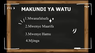 MAKUNDI YA WATU na Shisia Wasilwa [upl. by Joachim809]