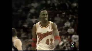 ATLANTA HAWKS vs ORLANDO MAGIC 1993 Oct 30 [upl. by Den287]