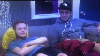 Big Brother 17 Clips John and Steve Cuddle So cute [upl. by Rebmeced165]