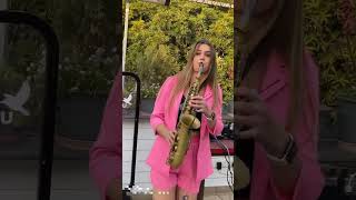 Female Saxohonist and DJ  Female DJ playing Saxophone  Jazz Soul Blues Pop  Riyadh JeddahKSA [upl. by Airetnahs]