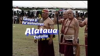 ALATAUA Tutuila  Faaaloaloga 2012 [upl. by Drol]