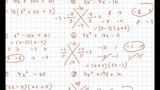 math  factoring trinomials binomials and polynomials [upl. by Nannarb]