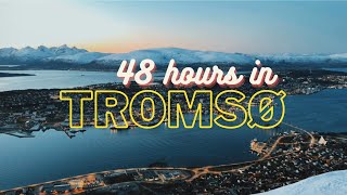 48 hours in Tromsø  the most beautiful sunsets fjords and Kvaløya [upl. by Karyl756]