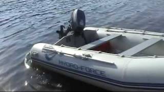 Foldable launching wheels for inflatable boats made of stainmp4 [upl. by Leiand]