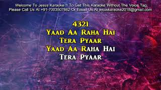 Evergreen Bollywood Medley Karaoke With Lyrics [upl. by Nelleyram]