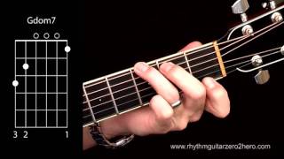 Acoustic Guitar Chords  Learn To Play G7 AKA G Dominant 7 [upl. by Corneille]