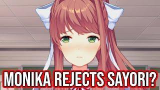 Monika Rejects Sayori  DDLC MOD  Turquoise Part 10 [upl. by Nesmat710]