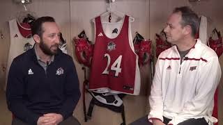 NJIT Mens Lacrosse  Interview with Head Coach Eric Wolf [upl. by Yras92]