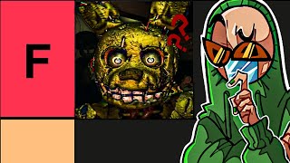 Ranking every FNAF jumpscare [upl. by Mile8]