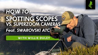 Spotting Scopes vs Superzoom Cameras for HUNTING NZHunterAdventures [upl. by Bolte]