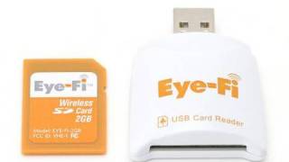 EyeFi Pro Wireless 4GB SDHC Memory Card Review [upl. by Eenerb]