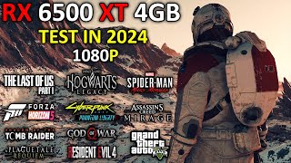 RX 6500 XT 4GB in 2024  Test in 13 Games at 1080p [upl. by Ykcor]