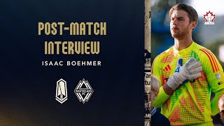 PostMatch Media Availability Isaac Boehmer  July 10 2024 [upl. by Nevetse]