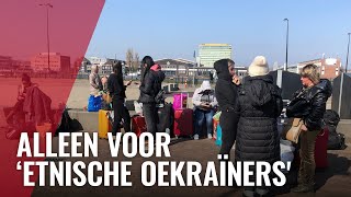 Oekraïense vluchtelingen uit opvangboot gezet door eigenaar [upl. by Allayne994]