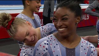 Simone BILES Vault Day 1 2024 US Gymnastics Trials [upl. by Sydney]