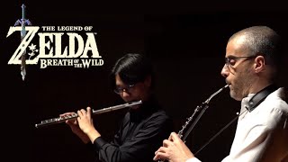 Korok Forest Day  Zelda Breath of the Wild  Flute English Horn Piano [upl. by Nnyllaf]