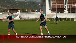 Odjeci Sutjeska ostala bez predsjednika UO [upl. by Lifton]