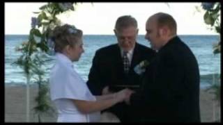 Ft Lauderdale Beach Wedding by Charles Gilbride Wedding Officiant [upl. by Marybella]