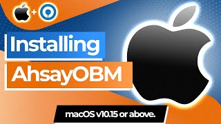 How to install AhsayOBM on macOS Catalina v1015 or above [upl. by Ordnajela]