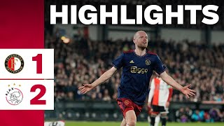 On to the FINAL ❌❌❌  Highlights Feyenoord  Ajax  KNVB Beker [upl. by Aihseken725]