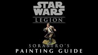 Star Wars Legion Painting Guide Ep11 Han Solo [upl. by Ailin231]