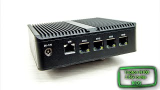 Topton N100 25G Router BIOS [upl. by Sallee]