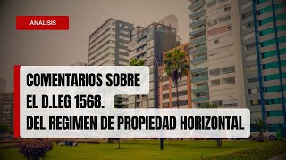 Si vives en un edificio mira este video REGIMEN DE PROPIEDAD HORIZONTAL [upl. by Asilegna715]