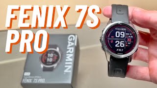 Garmin Fenix 7S Pro Solar Review  Best Sports Watch for Running amp Fitness [upl. by Abbotson]